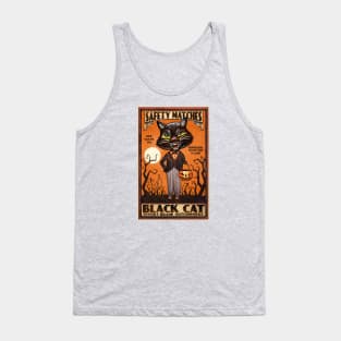 Black Cat Matches Tank Top